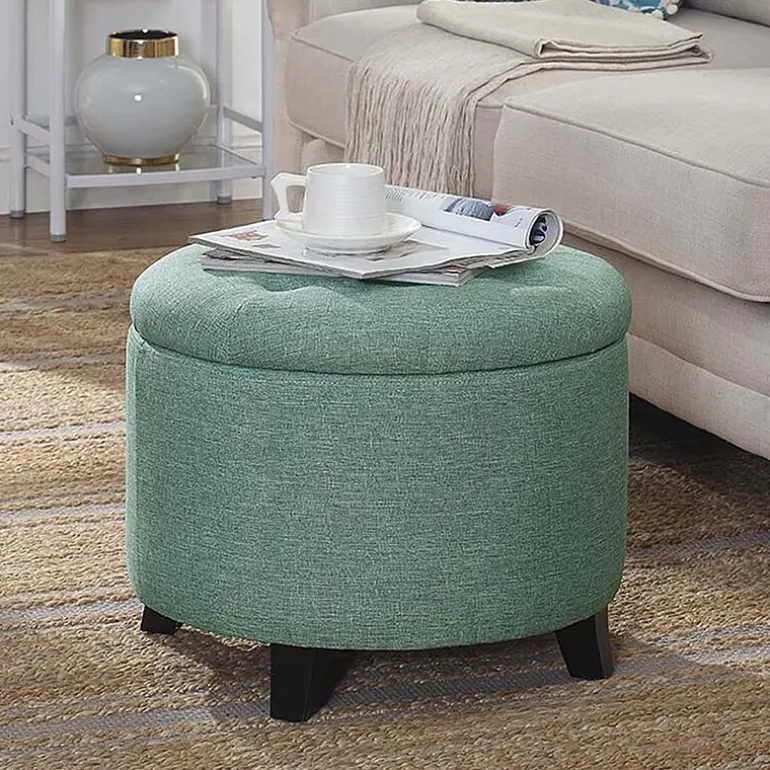 Designs4Comfort Round Ottoman