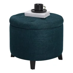 Designs4Comfort Round Ottoman