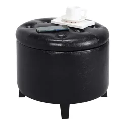 Designs4Comfort Round Ottoman