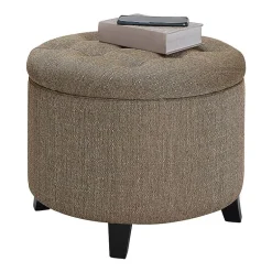 Designs4Comfort Round Ottoman