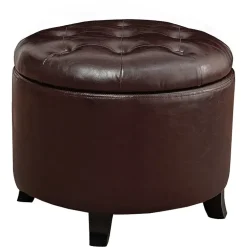 Designs4Comfort Round Ottoman