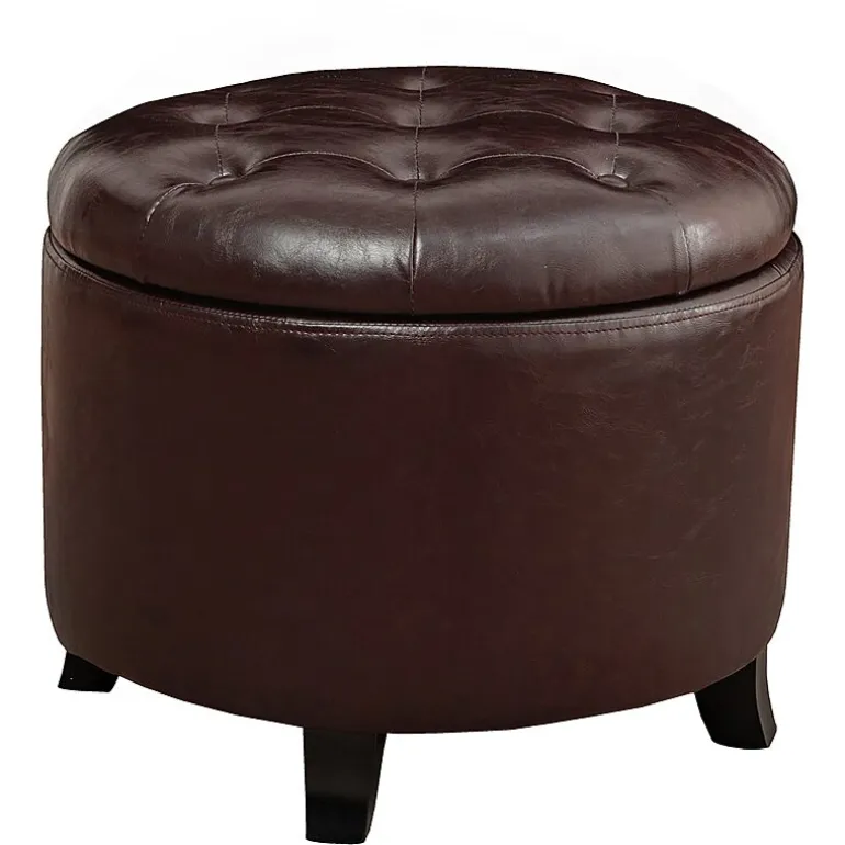 Designs4Comfort Round Ottoman