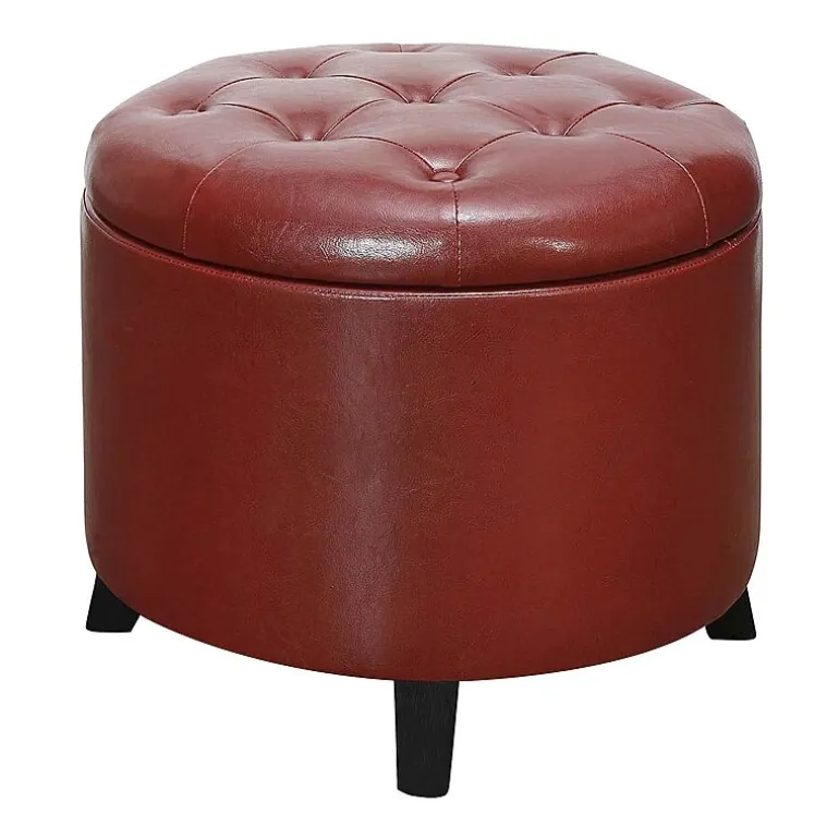Designs4Comfort Round Ottoman