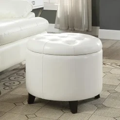 Designs4Comfort Round Ottoman