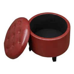 Designs4Comfort Round Ottoman