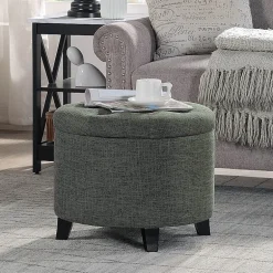 Designs4Comfort Round Ottoman