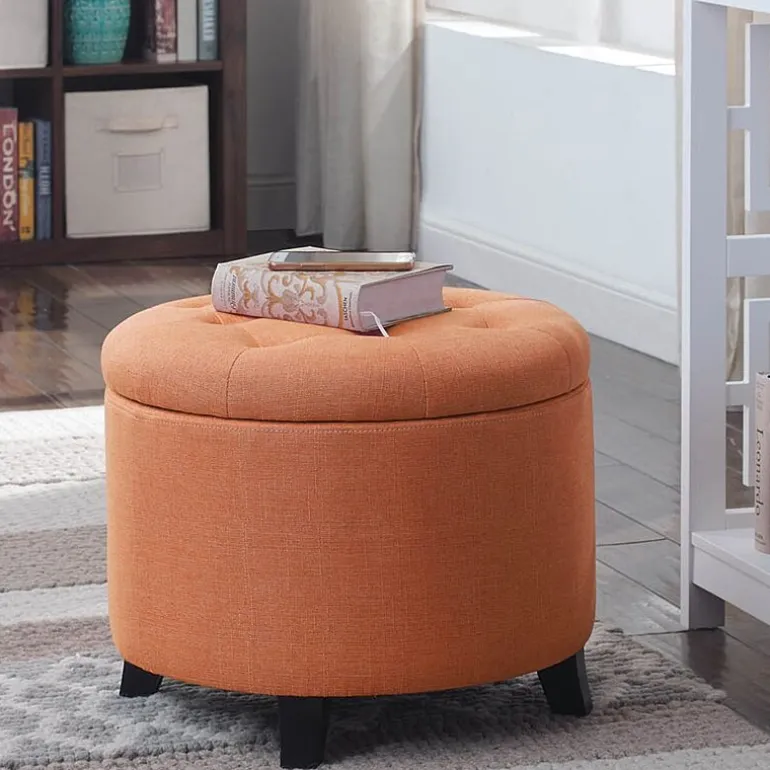 Designs4Comfort Round Ottoman