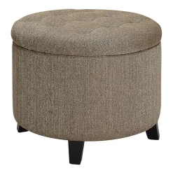 Designs4Comfort Round Ottoman
