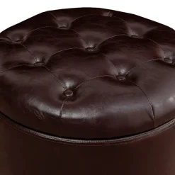 Designs4Comfort Round Ottoman