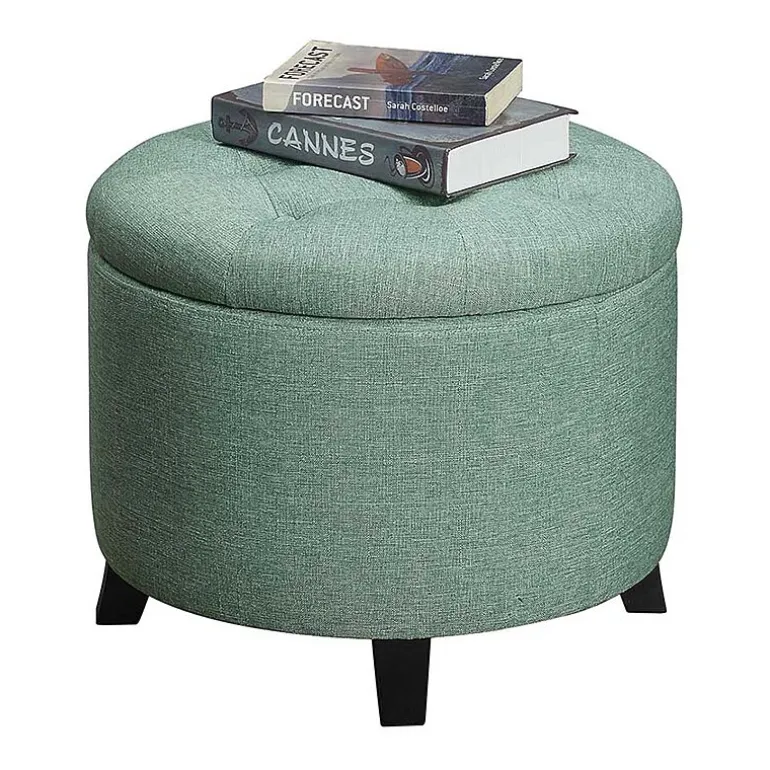 Designs4Comfort Round Ottoman