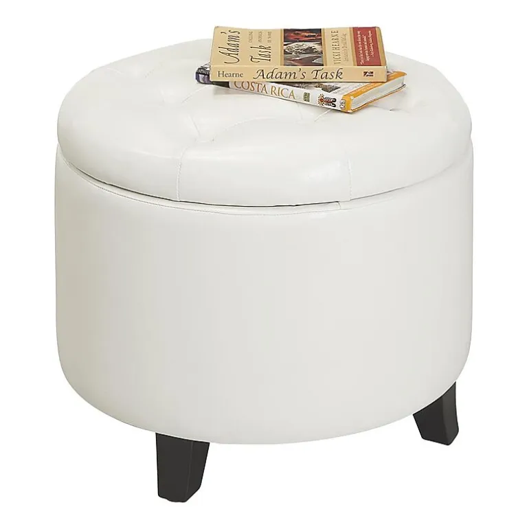 Designs4Comfort Round Ottoman