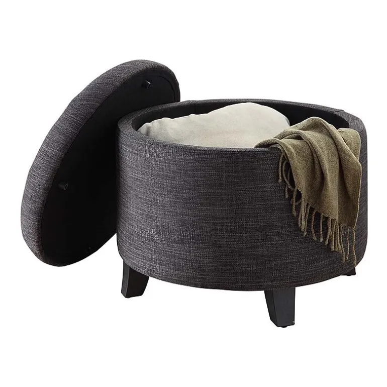Designs4Comfort Round Ottoman
