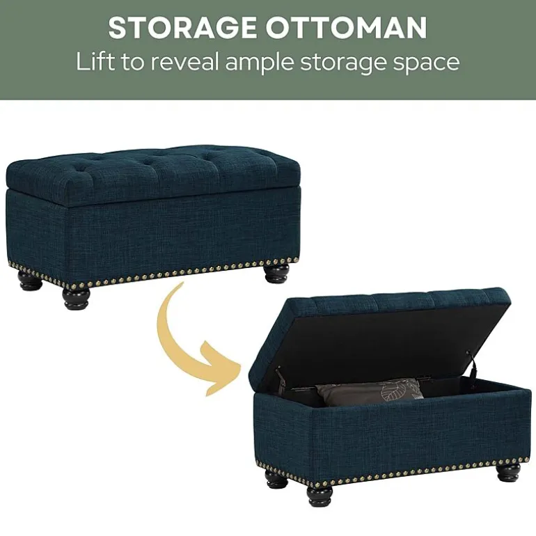 Designs4Comfort 7th Avenue Storage Ottoman