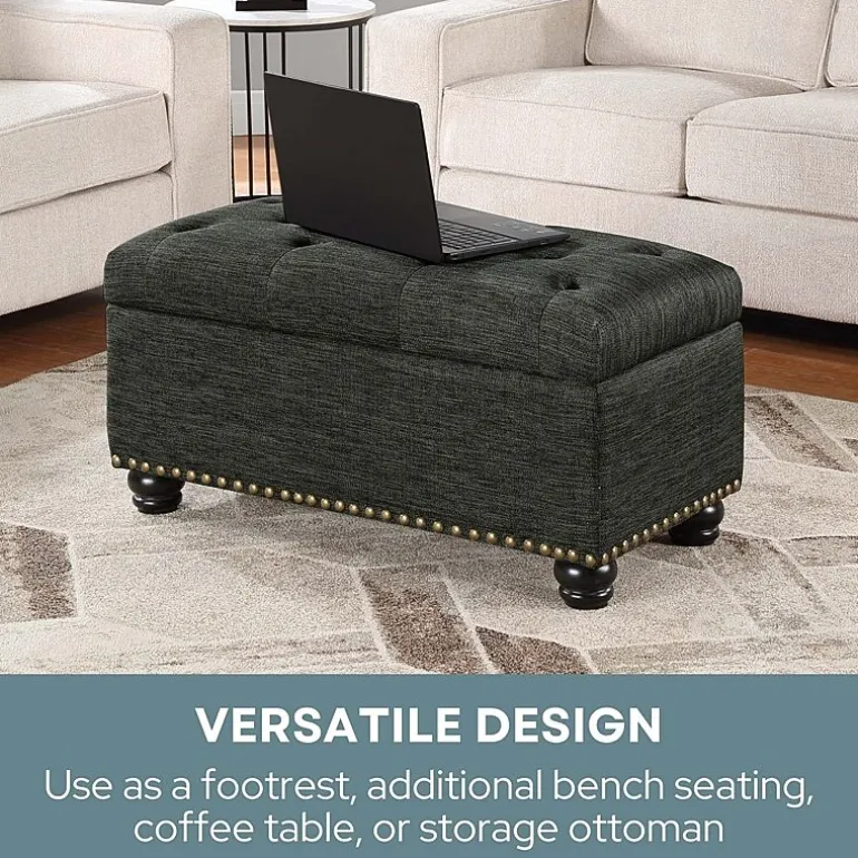 Designs4Comfort 7th Avenue Storage Ottoman