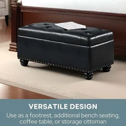 Designs4Comfort 7th Avenue Storage Ottoman