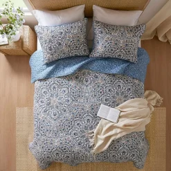 510 Design Valerie Boho Floral Reversible Quilt Set