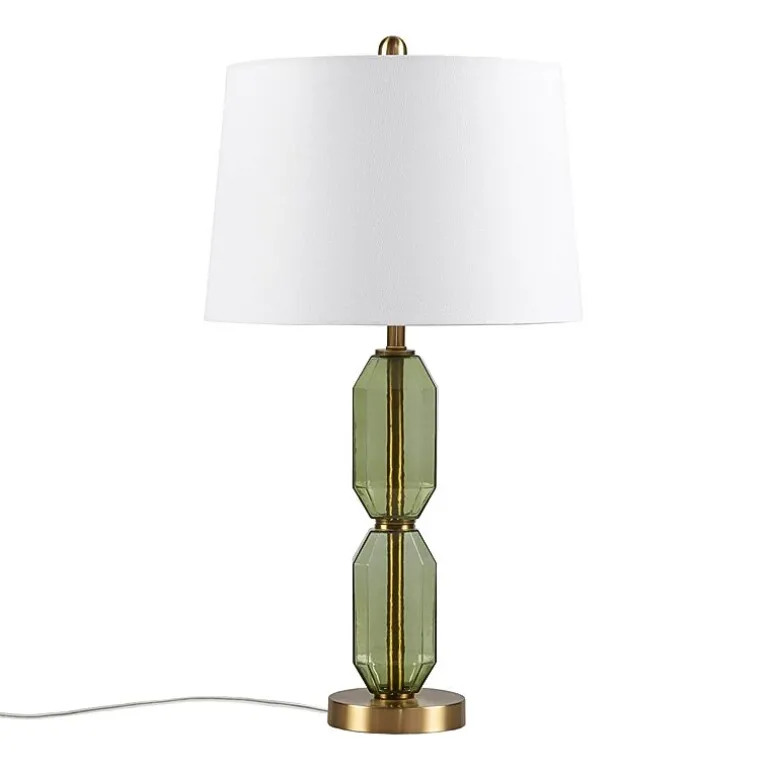 510 Design 26.5" Zirconia Faceted Glass Table Lamp