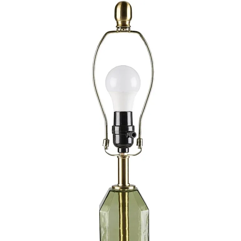 510 Design 26.5" Zirconia Faceted Glass Table Lamp