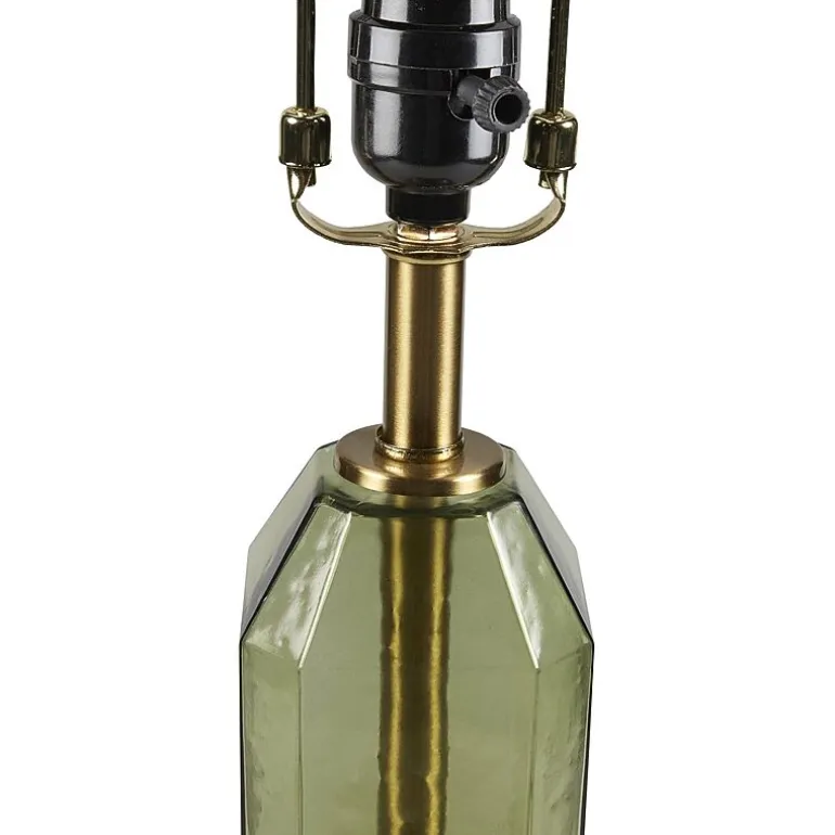 510 Design 26.5" Zirconia Faceted Glass Table Lamp