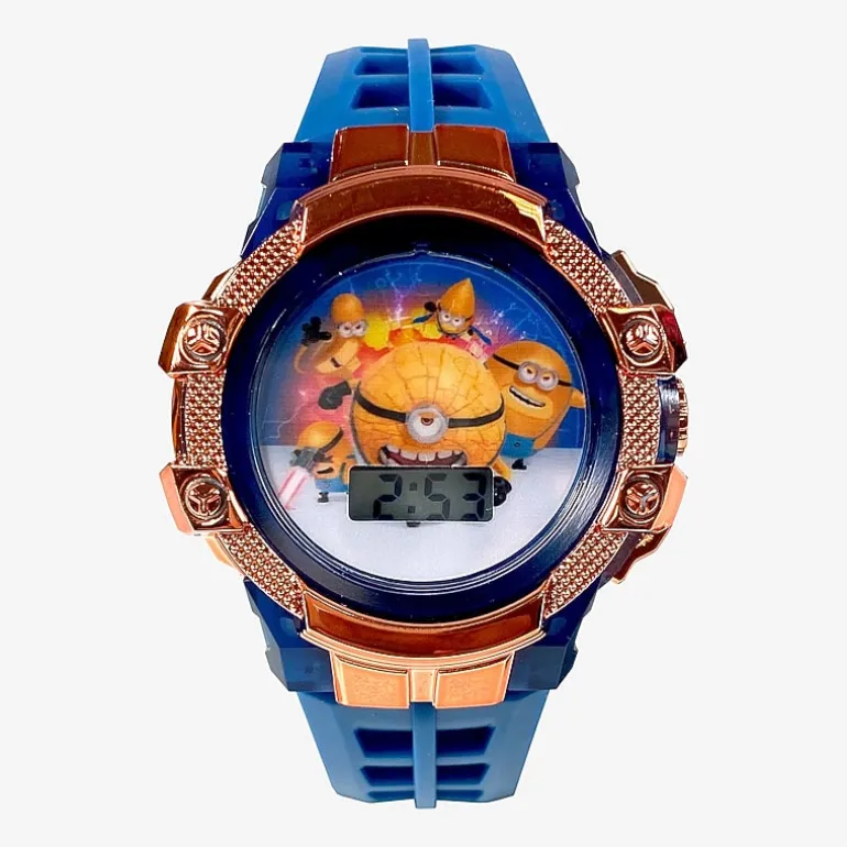 Despicable Me Boys Blue Strap Watch Dmf40030jc