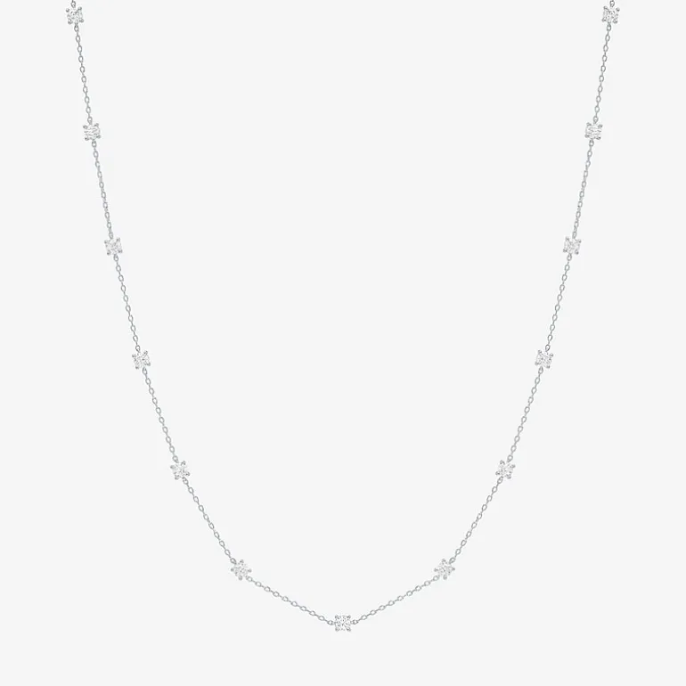 Diamond Addiction (G-H / Si2-I1) Womens 2 CT. T.W. Lab Grown White Diamond 10K Gold 20 Inch Pendant Necklace