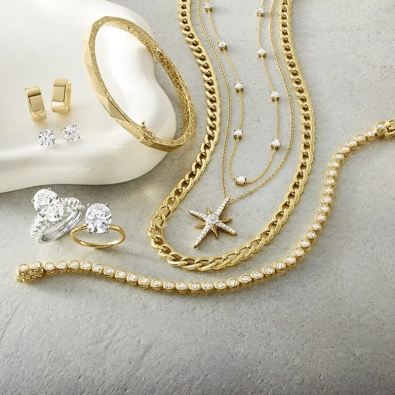 Diamond Addiction (G-H / Si2-I1) Womens 2 CT. T.W. Lab Grown White Diamond 10K Gold 20 Inch Pendant Necklace