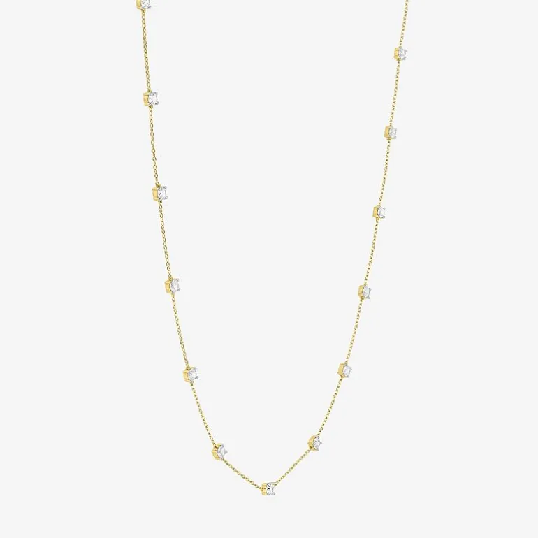 Diamond Addiction (G-H / Si2-I1) Womens 2 CT. T.W. Lab Grown White Diamond 10K Gold 20 Inch Pendant Necklace