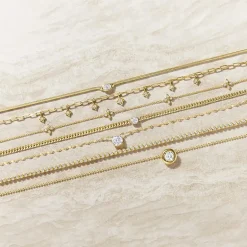 Diamond Addiction (G-H, Si2-I1) Womens White Diamond 14K Gold Over Silver 17 Inch Tennis Necklace