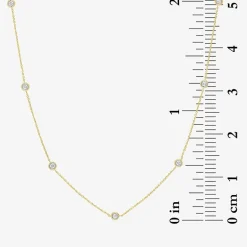Diamond Addiction (G-H / Si2-I1) Womens 1/3 CT. T.W. Lab Grown White Diamond 10K Gold Pendant Necklace
