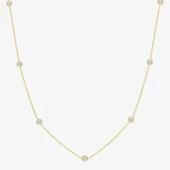 Diamond Addiction (G-H / Si2-I1) Womens 1/3 CT. T.W. Lab Grown White Diamond 10K Gold Pendant Necklace