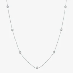 Diamond Addiction (G-H / Si2-I1) Womens 1/3 CT. T.W. Lab Grown White Diamond 10K Gold Pendant Necklace