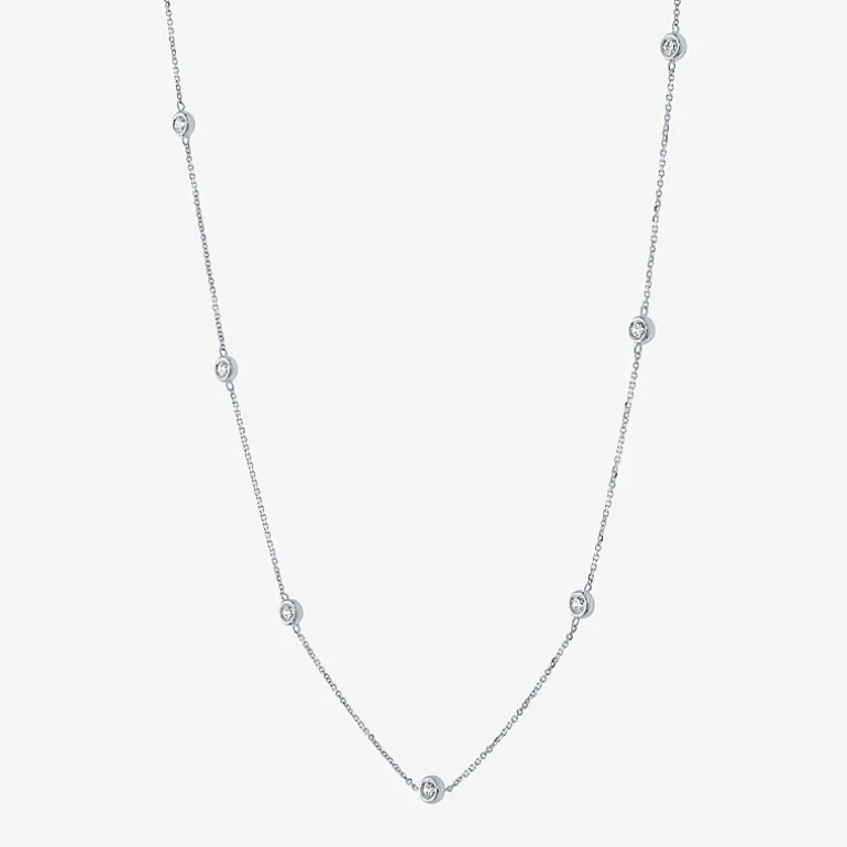 Diamond Addiction (G-H / Si2-I1) Womens 1/3 CT. T.W. Lab Grown White Diamond 10K Gold Pendant Necklace