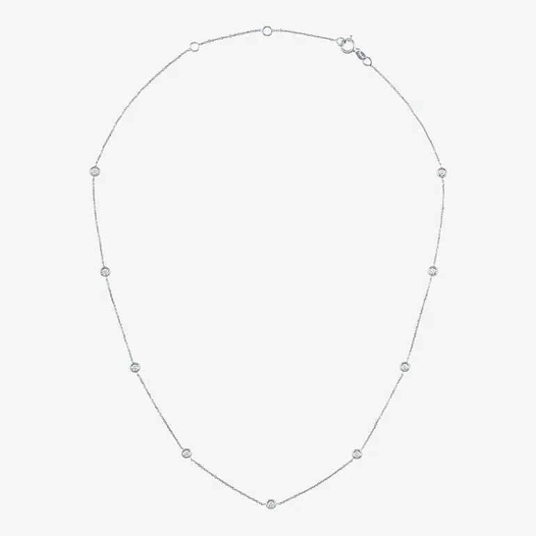 Diamond Addiction (G-H / Si2-I1) Womens 1/3 CT. T.W. Lab Grown White Diamond 10K Gold Pendant Necklace