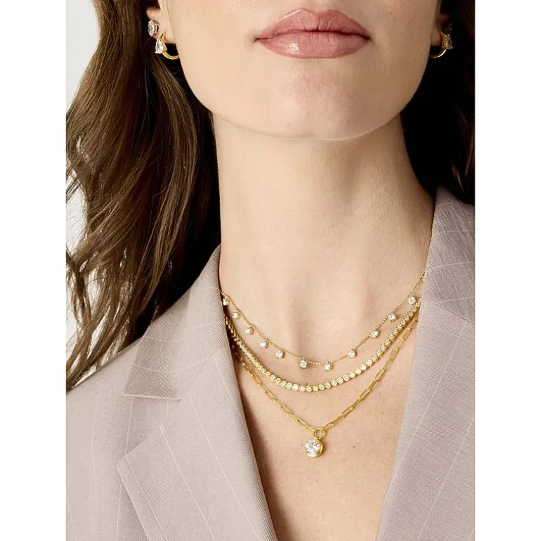 Diamond Addiction (G-H, Si2-I1) Womens 1 1/2 CT. T.W. Lab Grown White Diamond 14K Gold Over Silver 18 Inch Pendant Necklace