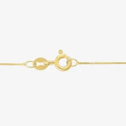 Diamond Blossom Womens 1/3 CT. T.W. Natural White Diamond 10K Gold Cross 18 Inch Pendant Necklace