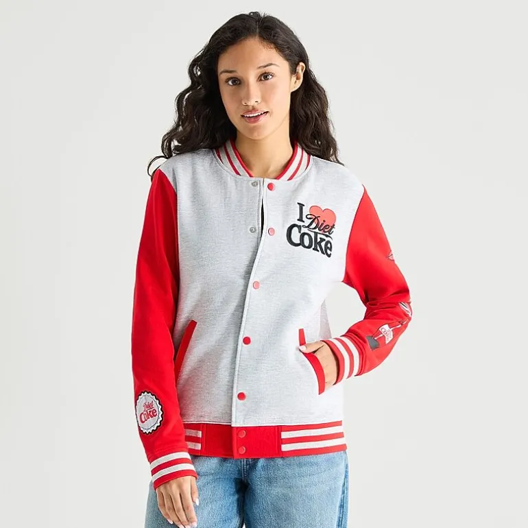 Diet Coke Bomber Womens Juniors Bomber Jacket