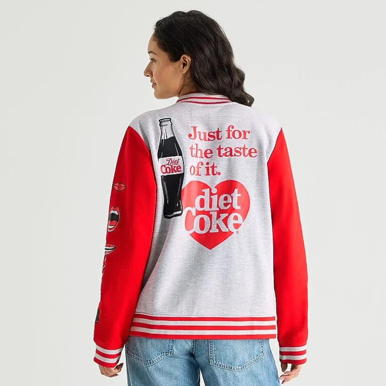 Diet Coke Bomber Womens Juniors Bomber Jacket