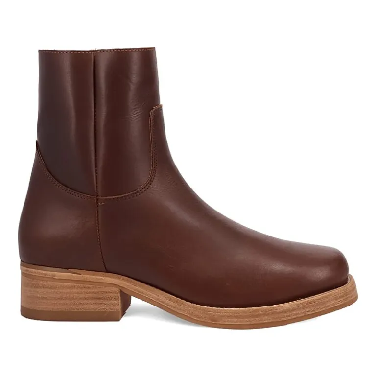 Dingo Mens Banner Block Heel Cowboy Boots
