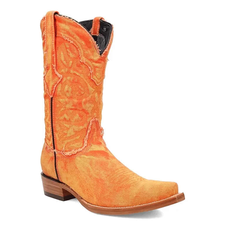 Dingo Mens Big Easy Flat Heel Cowboy Boots