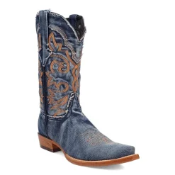 Dingo Mens Big Easy Flat Heel Cowboy Boots