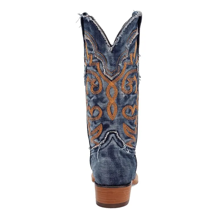 Dingo Mens Big Easy Flat Heel Cowboy Boots