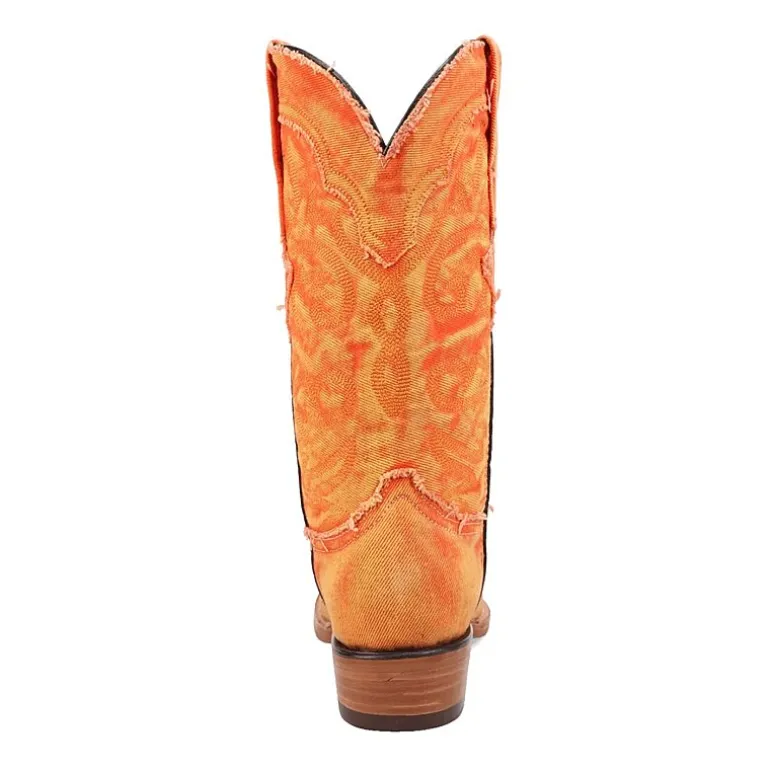 Dingo Mens Big Easy Flat Heel Cowboy Boots