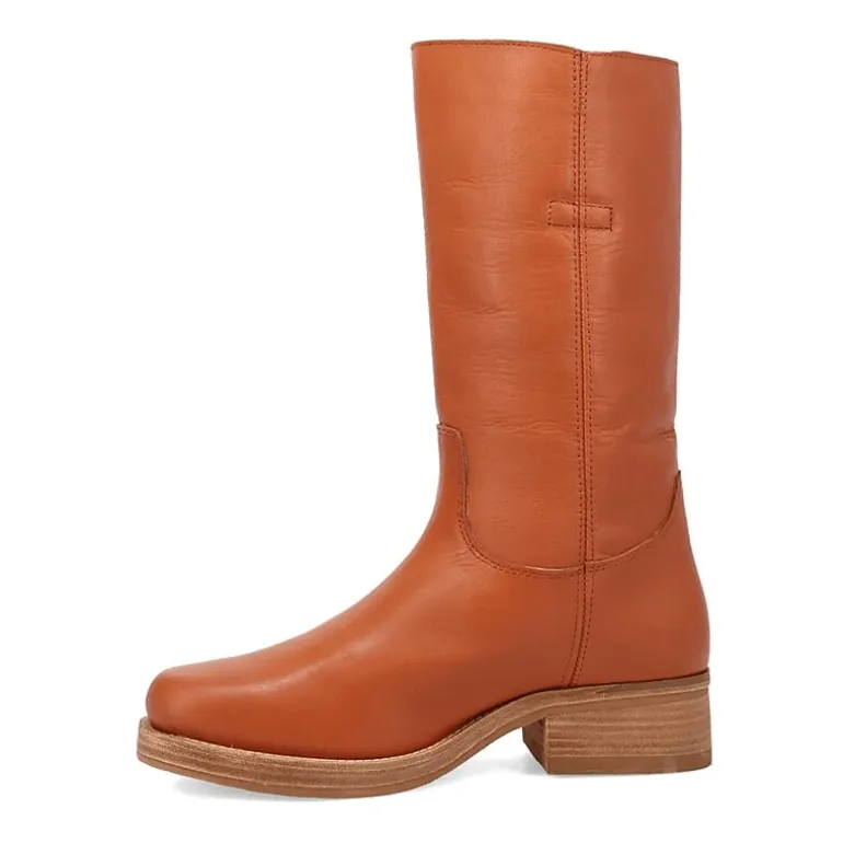 Dingo Mens Dutton Block Heel Cowboy Boots