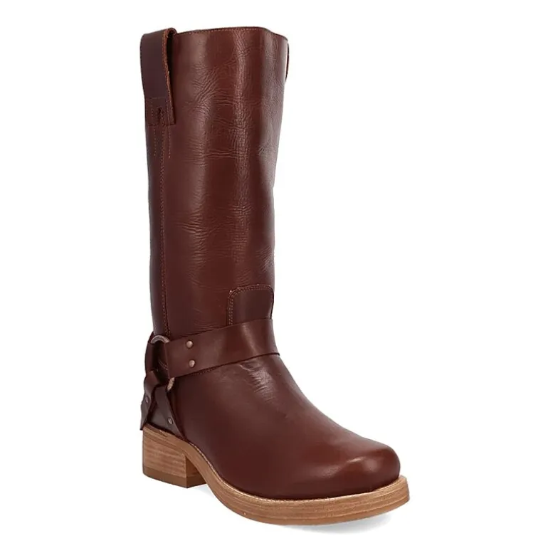 Dingo Mens Rip Block Heel Cowboy Boots