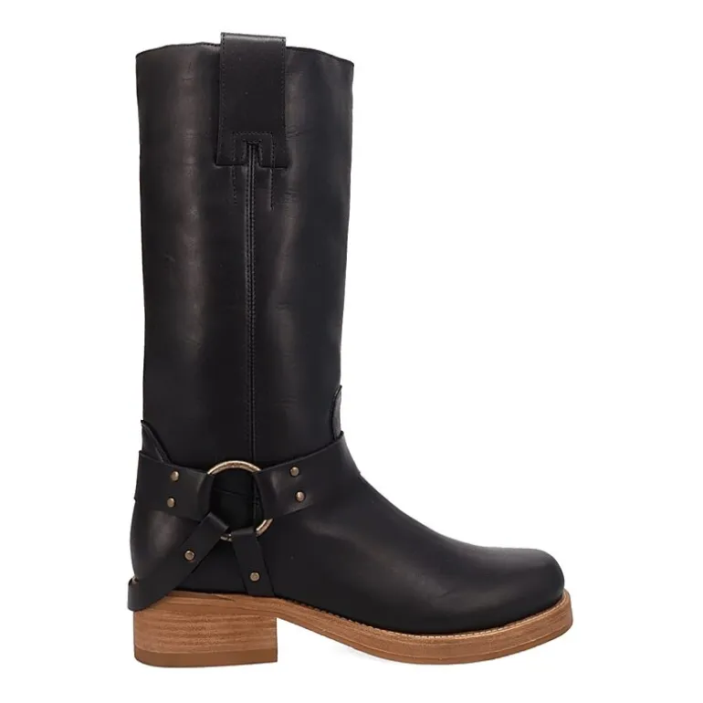 Dingo Mens Rip Block Heel Cowboy Boots