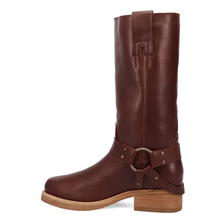 Dingo Mens Rip Block Heel Cowboy Boots