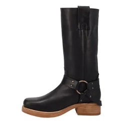 Dingo Mens Rip Block Heel Cowboy Boots
