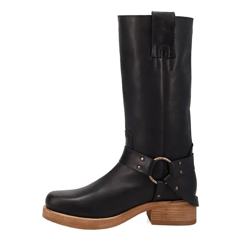 Dingo Mens Rip Block Heel Cowboy Boots