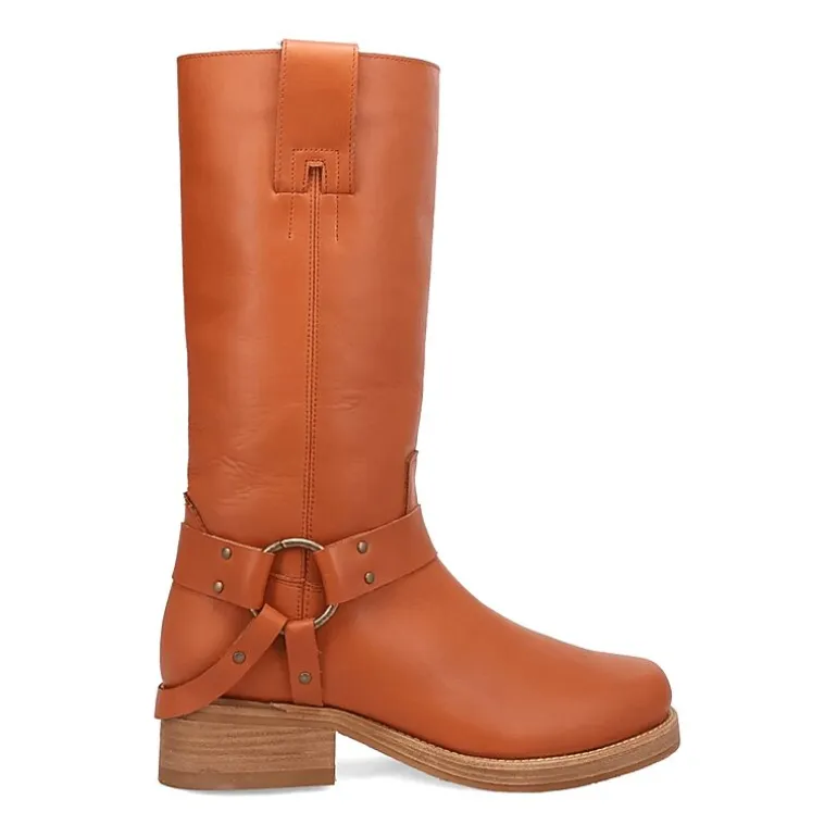 Dingo Mens Rip Block Heel Cowboy Boots