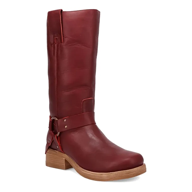 Dingo Mens Rip Block Heel Cowboy Boots